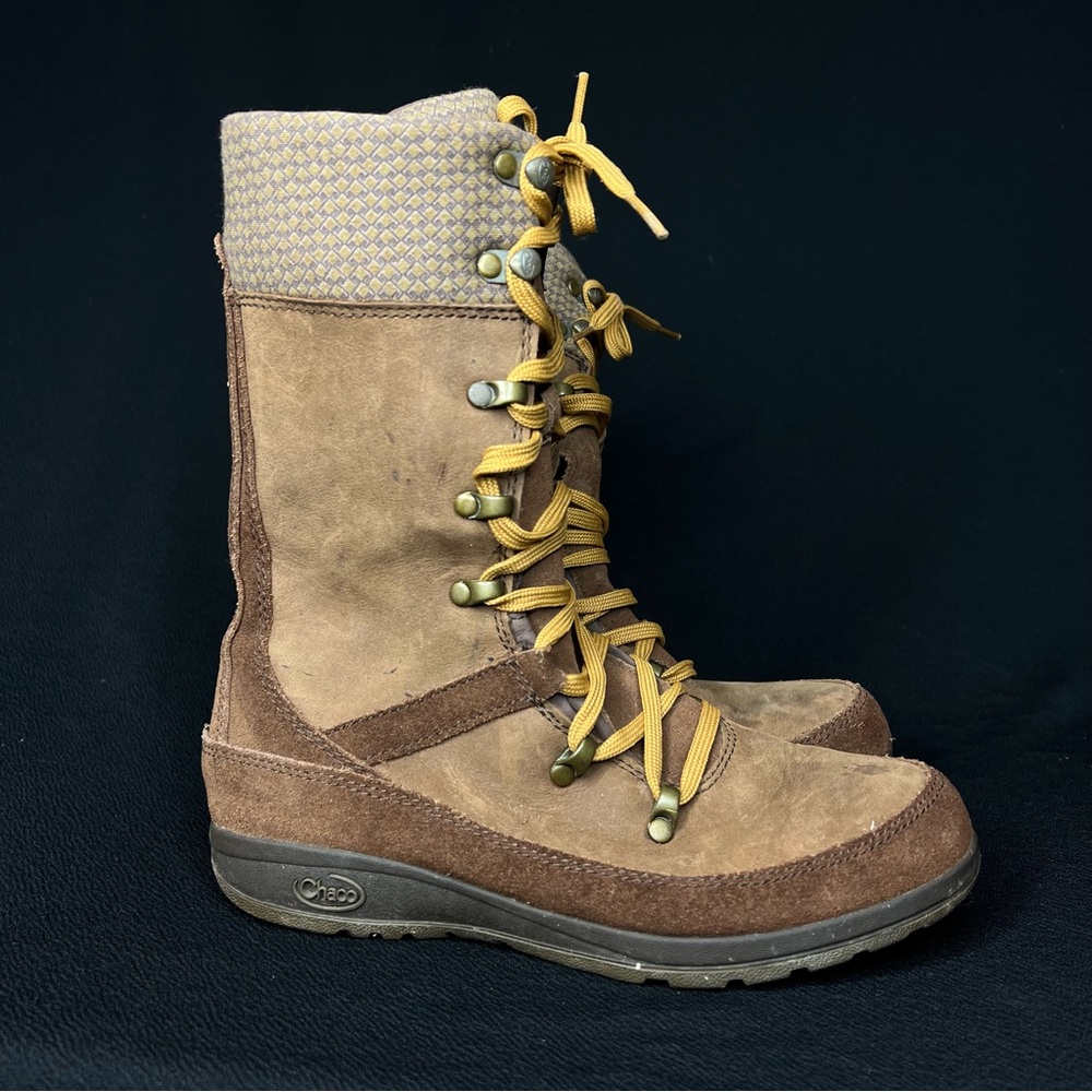 Chaco Bison Lace Up Women’s Outdoor Winter Boots Size 5.5